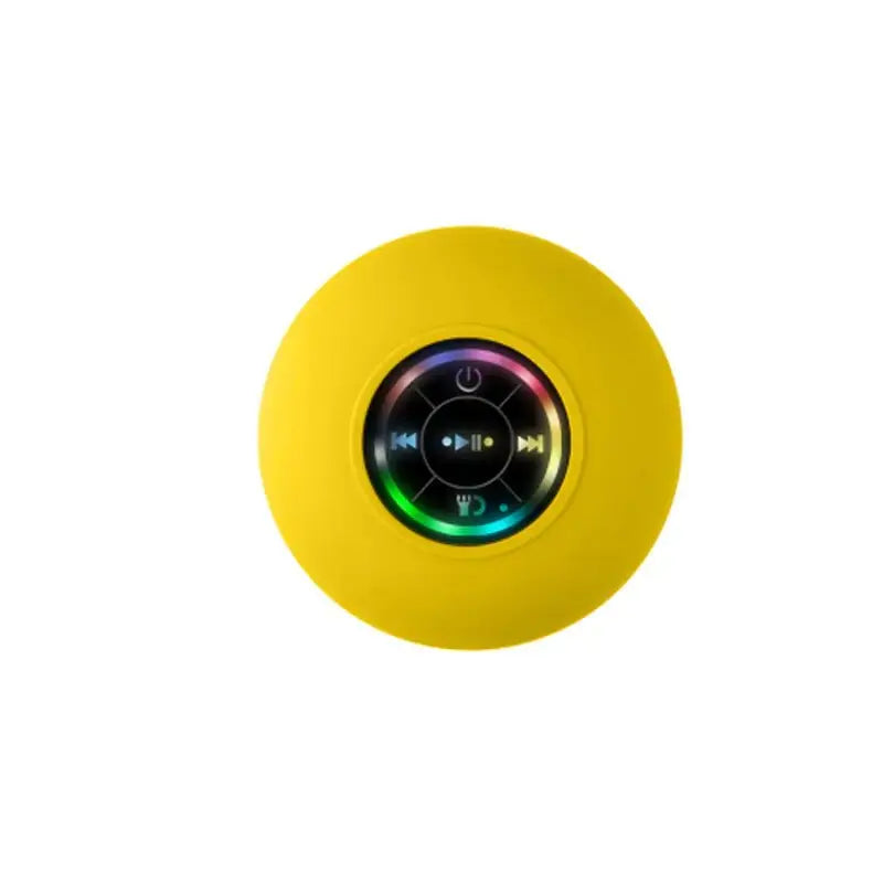 SplashTunes LED Speaker Yellow TwinTilt Steel Pet Feeder