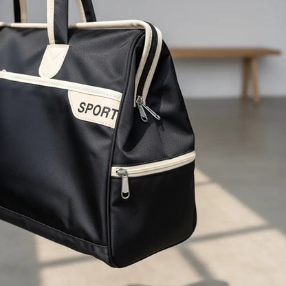 Fashionable Large Capacity Travel Bag for Men and Women Purple TwinTilt Steel Pet Feeder