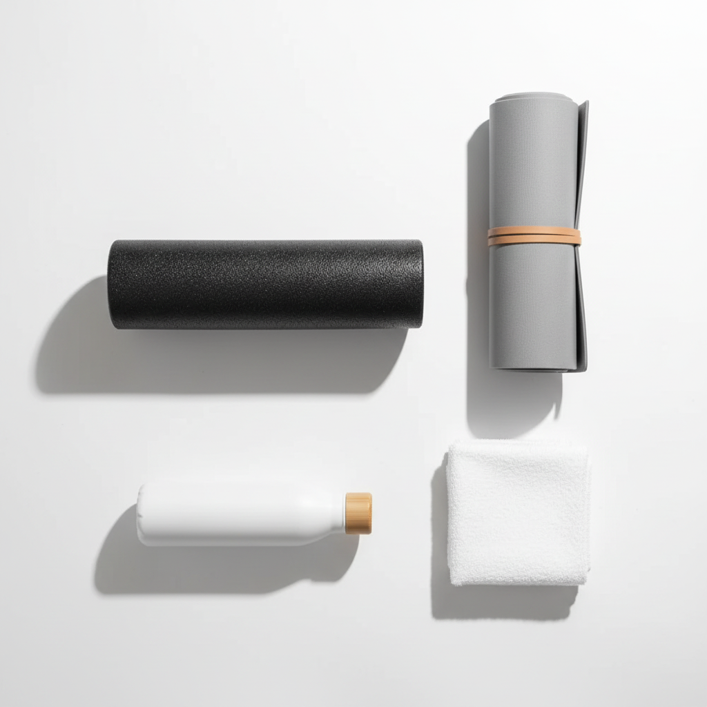 YogaFlex Roller - Essential Fitness Tool XL Black TwinTilt Steel Pet Feeder