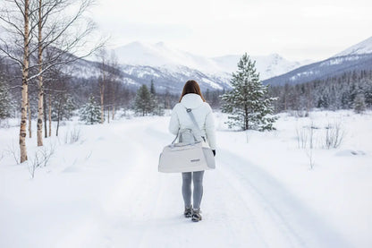 Fashionable Portable Yoga Sports Bag Blue TwinTilt Steel Pet Feeder