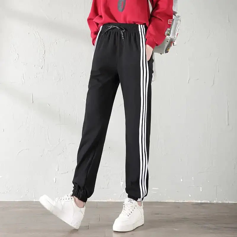 Velvet Sport Watch & Casual Warm Loose Pants for Women Black XL TwinTilt Steel Pet Feeder