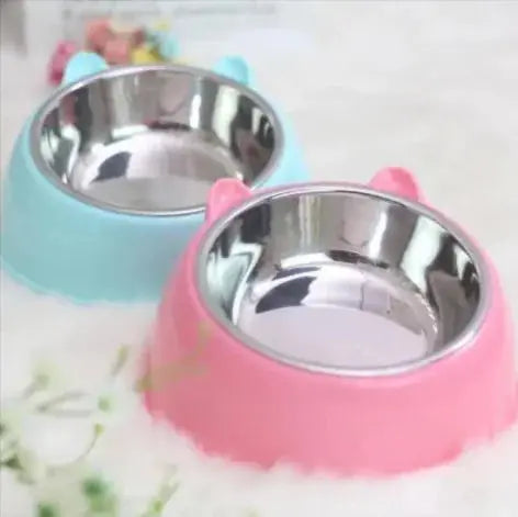 TwinTilt Steel Pet Feeder Pink n a TwinTilt Steel Pet Feeder