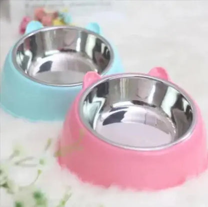 TwinTilt Steel Pet Feeder Pink n a TwinTilt Steel Pet Feeder