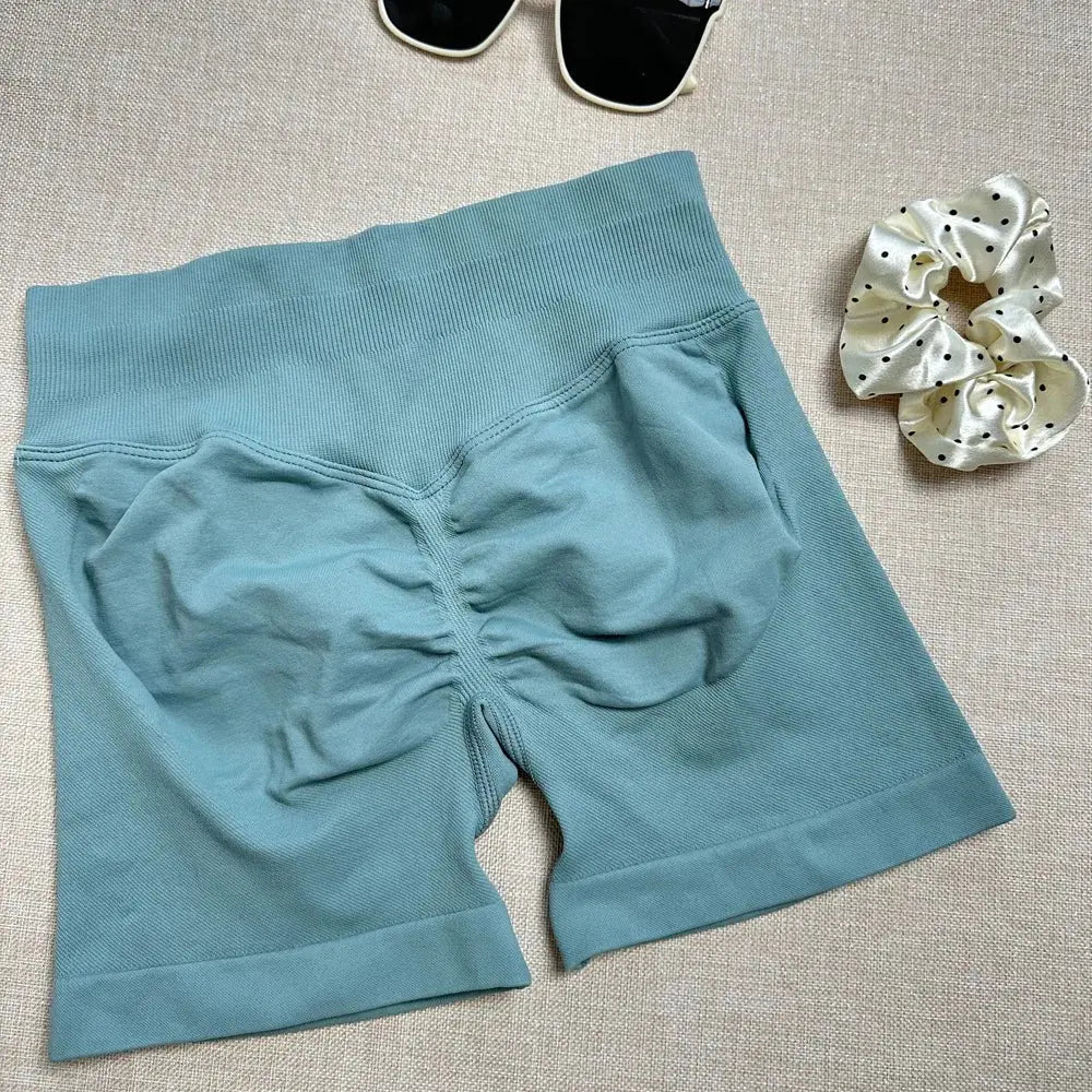 Women's Yoga Shorts Deep Palm S TwinTilt Steel Pet Feeder