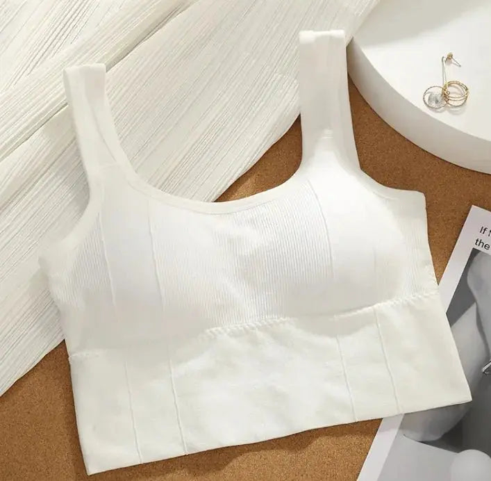 Yoga Base Bra White Free Size TwinTilt Steel Pet Feeder