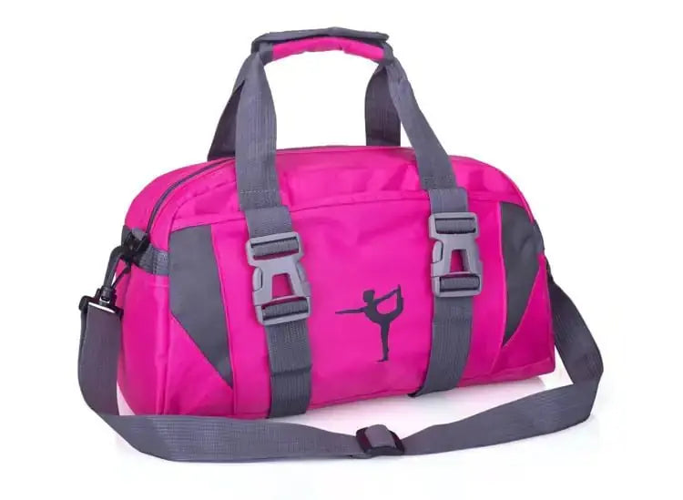 Yoga Gym Bag for Fitness and Travel Rose Red Fitness Bag M TwinTilt Steel Pet Feeder
