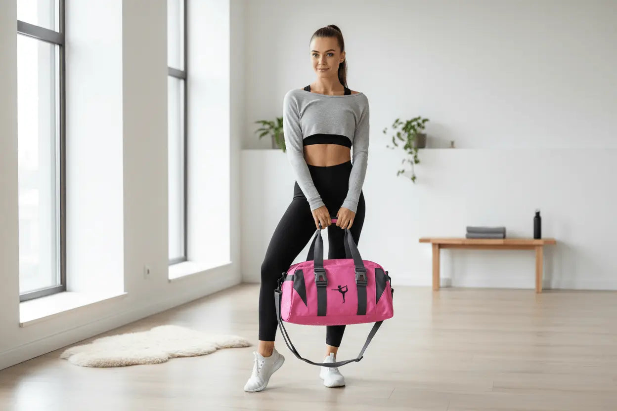 Yoga Gym Bag for Fitness and Travel Pink Fitness Bag L TwinTilt Steel Pet Feeder