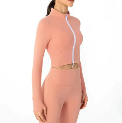 Yoga Wear Jacket Orange pink 2XL TwinTilt Steel Pet Feeder