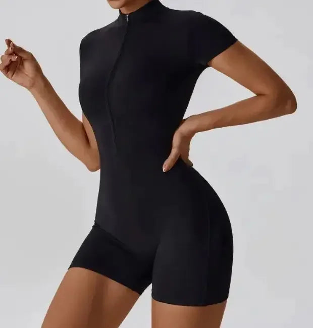 Zipper Yoga Jumpsuit Black (Medium) M TwinTilt Steel Pet Feeder